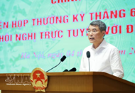 Government meeting reviews six-month performance, outlines tasks for second half